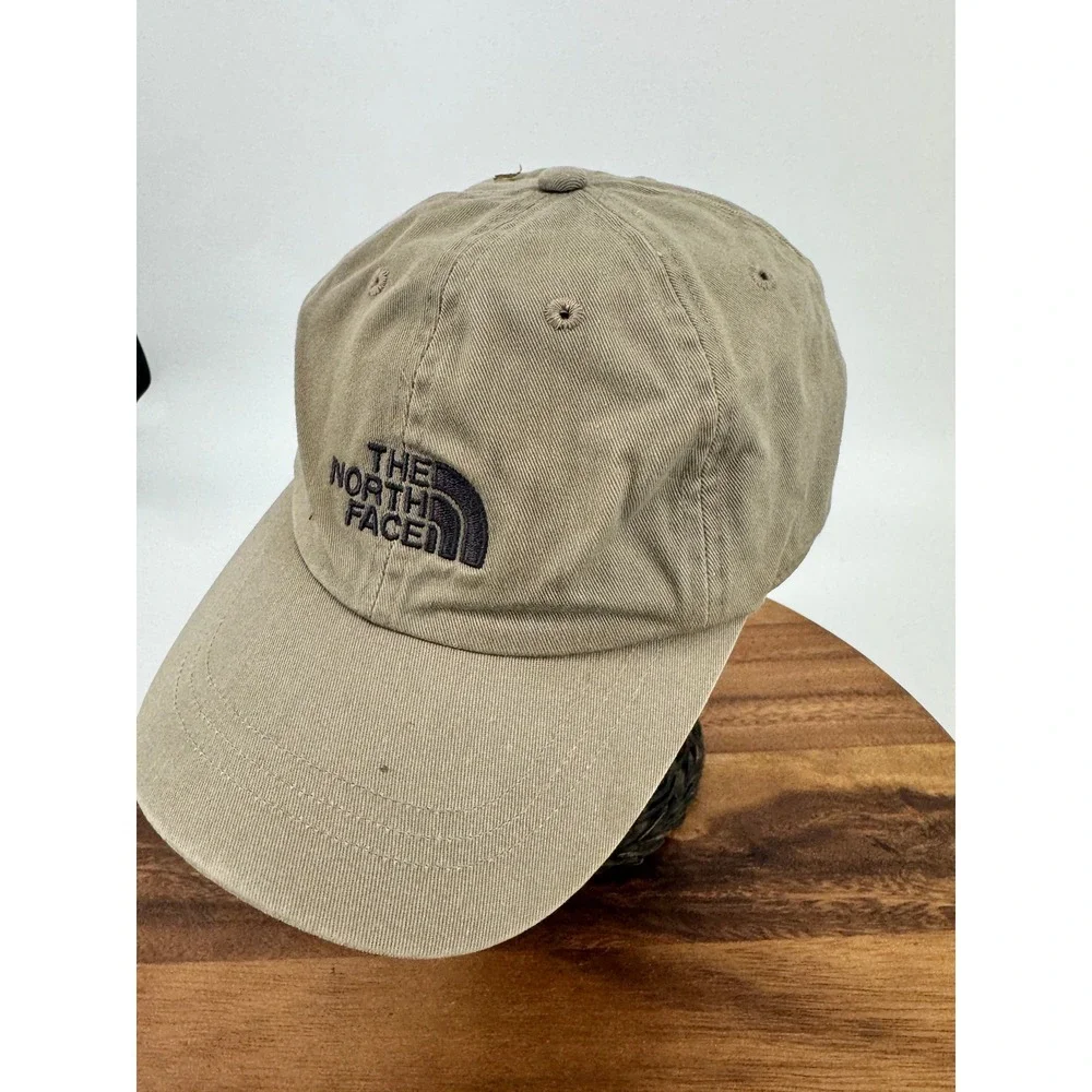 The North Face Khaki Baseball Cap Since 1968 Embroidered Logo‎ Men Distressed - Picture 5 of 15